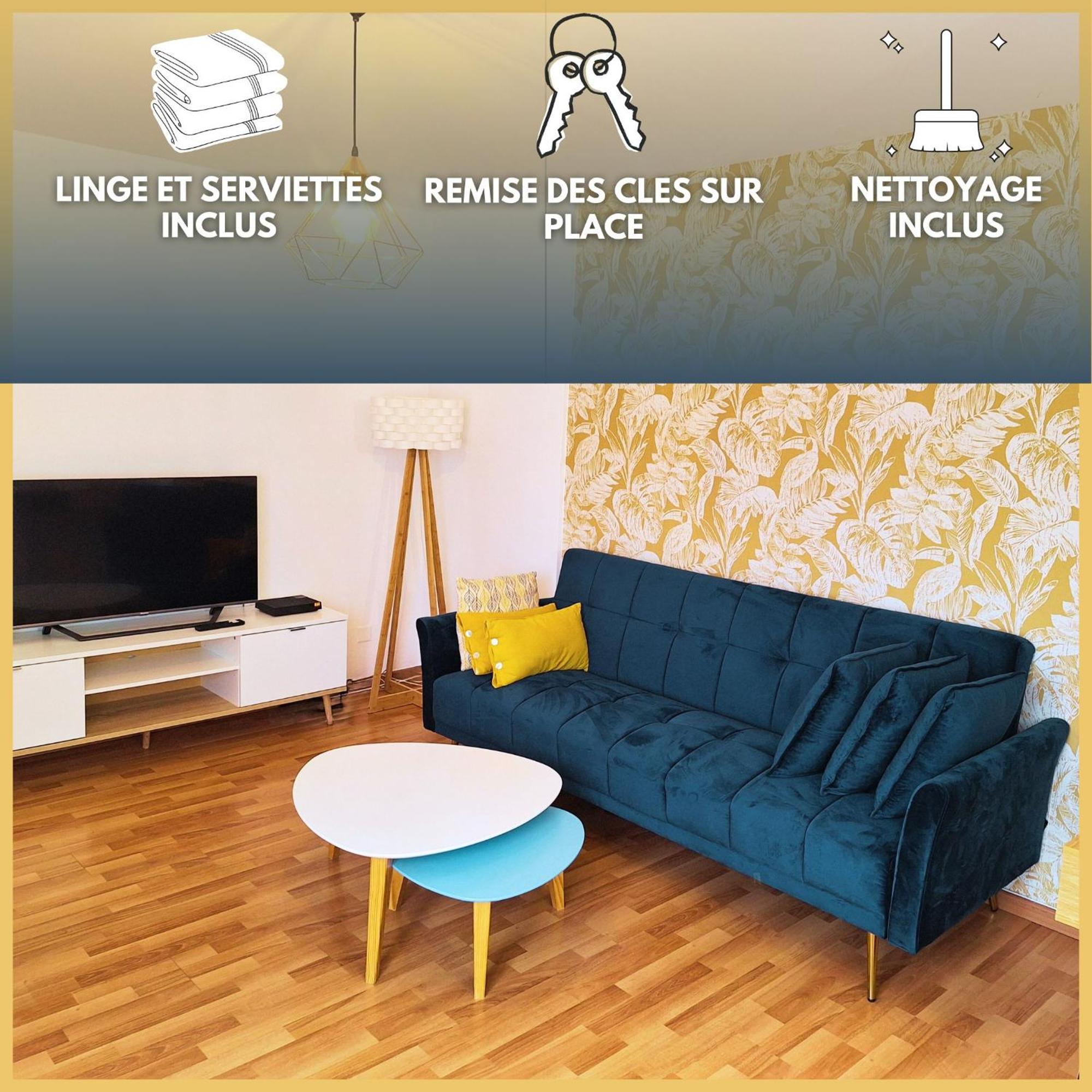 Le Fatsia - Rennes Gare T2 Apartman Kültér fotó